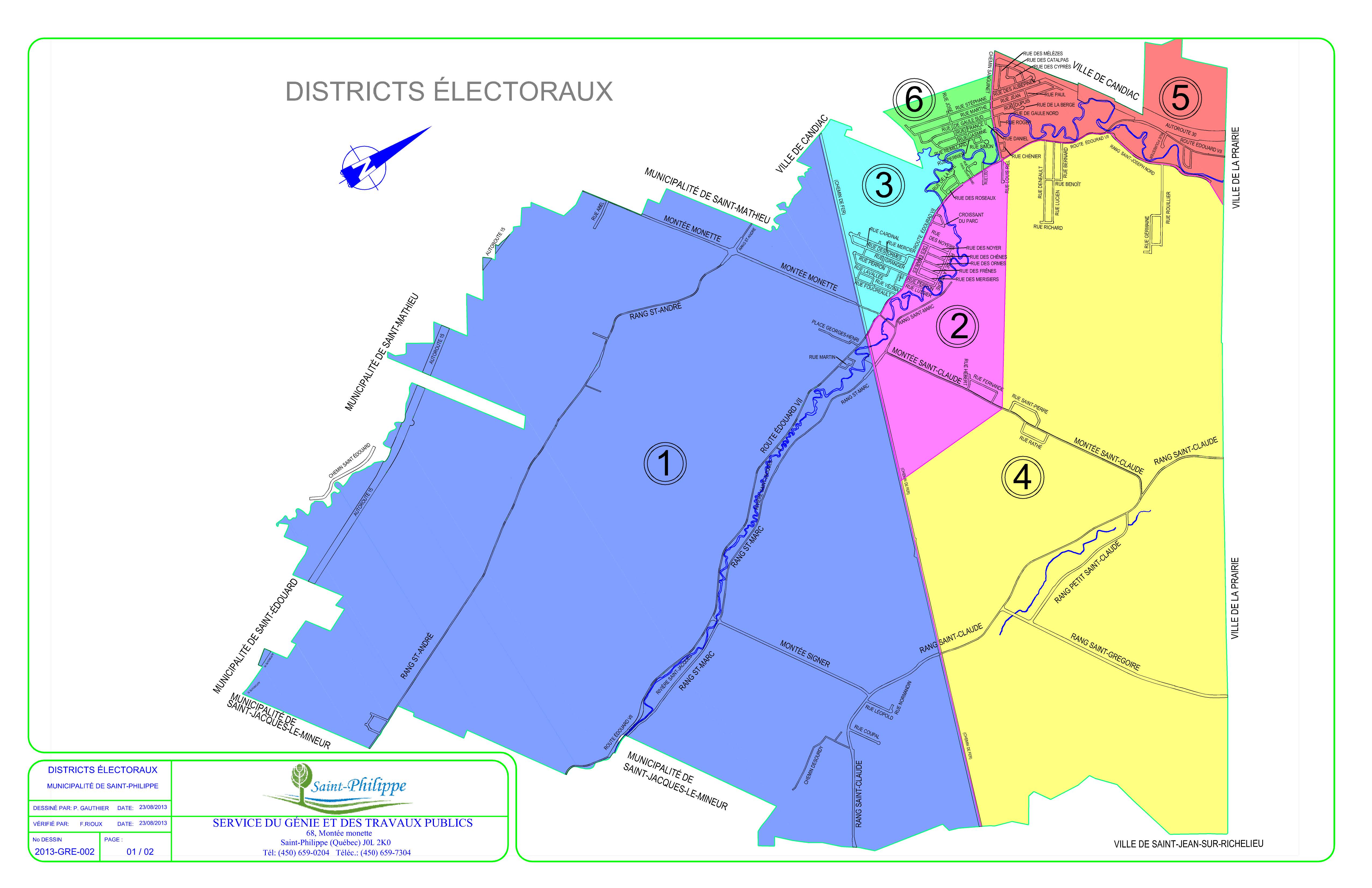 districts_electoraux Ville de SaintPhilippe