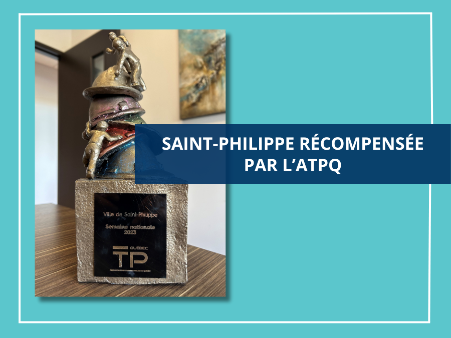 Saint-Philippe Brille Au Gala De L’ATPQ | Ville De Saint-Philippe